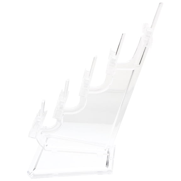 HOOWIFFY Transparent Acrylic Eyeglasses Display Stand with Thickened Supports for Home Or Store