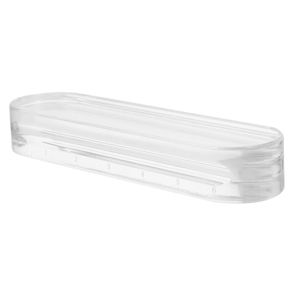 HOOWIFFY Portable Clear Acrylic Sewing Clapper Pressing Tool for Fabric Flat Ironing