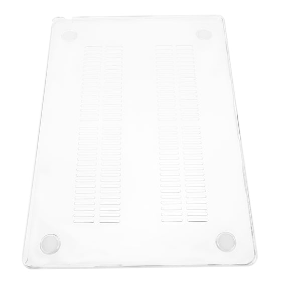HOOWIFFY Transparent Laptop Protective Shell Case, Hard Cover with Ventilation for Scratch , Home Office Use