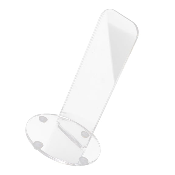 HOOWIFFY Transparent Vertical Glove Display Stand Durable Acrylic Boxing Gloves Storage Rack