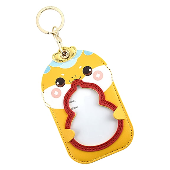 HOOWIFFY Travel Bottles with Keychain Snake Keychain Holder Case Multi Color 1Set