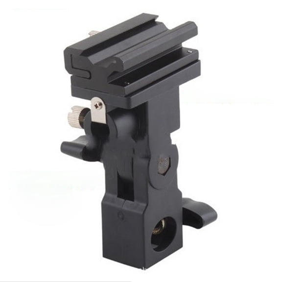 HOOWIFFY Lightweight Dslr Camera Flash Bracket Holder with Umbrella Locking Screw