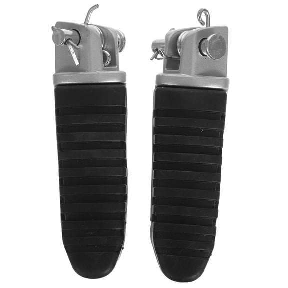 HOOWIFFY Vehicle Foot Pegs with Anti- , Aluminum and Rubber, Comfortable Riding, 1 Pair for Home Use