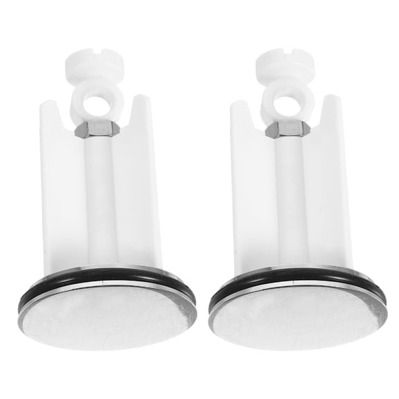 HOOWIFFY Kitchen Sink Drain Plug Set, Metal and ABS Build, Compact Design with Quick Water Drainage, 2-Piece Drain Accessories