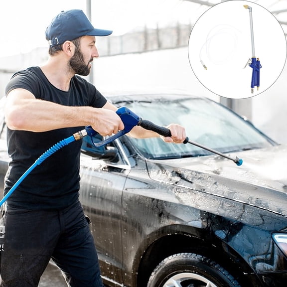 HOOWIFFY Air Blow Sprayer Car Engine Cleaning Tool with Adjustable Water Pressure