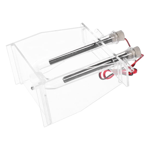 HOOWIFFY Chemical Experiment Supplies - Water Electrolysis Demonstration Transparent Plastic 1Set For Educators
