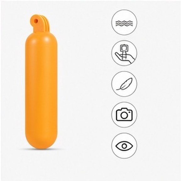 HOOWIFFY Waterproof Floating Hand Grip for Action Cameras with Stabilizer for Snorkeling