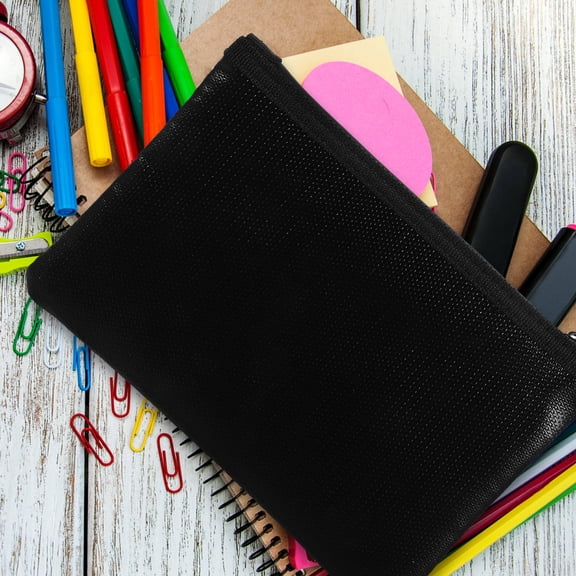 HOOWIFFY Wear Resistant Fireproof Document Bag Portable File Holder for Office and Travel