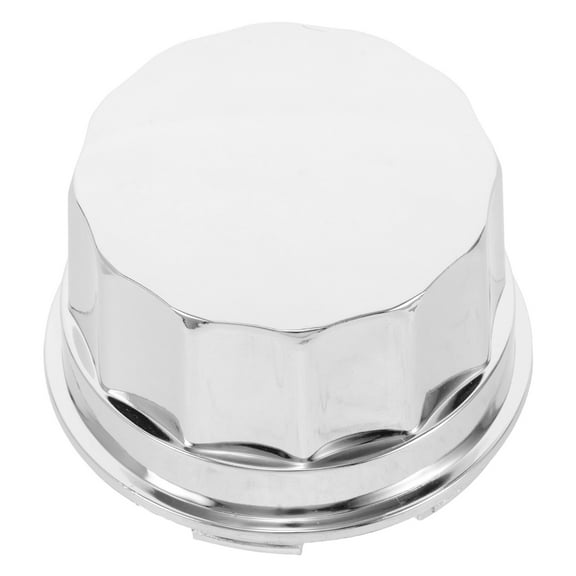 HOOWIFFY Wheel Nut Caps Round Plastic Silver 1Pcs for Four-wheel Off-road Vehicle Wheels