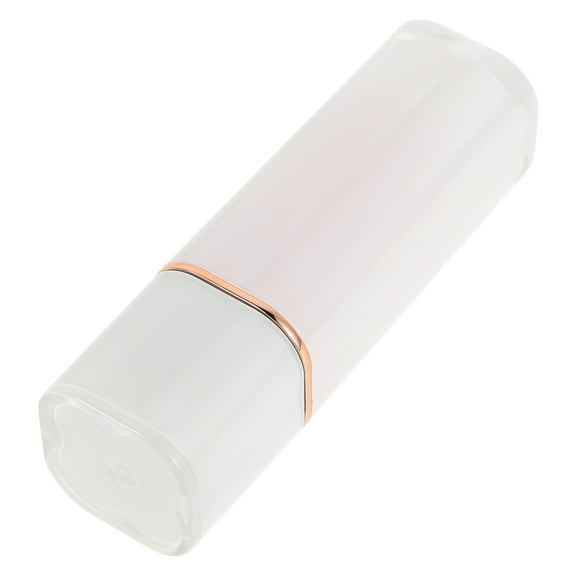 HOOWIFFY White PP Empty Lipstick Containers Closure, Refillable Makeup Tubes for Lip Balm and Cosmetic Storage