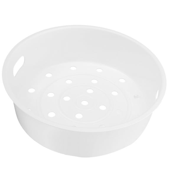 HOOWIFFY Electric Cooker Plastic Steamer Basket White for Efficient Food Storage