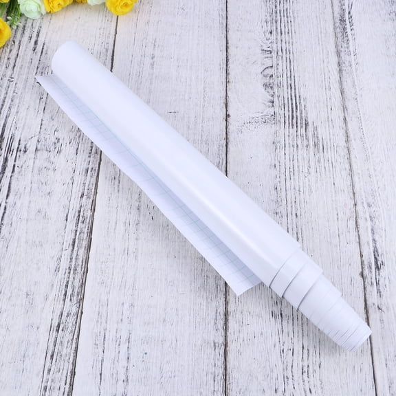 HOOWIFFY White Waterproof PVC Car Sticker Film Self Adhesive for Car Laptop Motorcycle Wrap