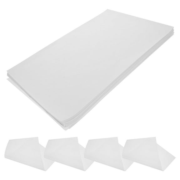 HOOWIFFY Greaseproof Food Wrap Paper Baking Paper Wood Pulp Waterproof Families Parties 500 Sheets