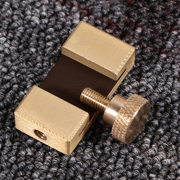 HOOWIFFY Yellow Brass Woodworking Measuring Tool Set High Precision Stainless Steel and Accurate