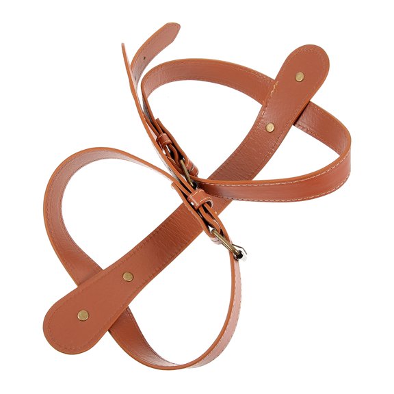 HOOWIFFY Yoga Mat Straps For Carrying Blanket Strap Brown 1Set For Outdoor Enthusiasts