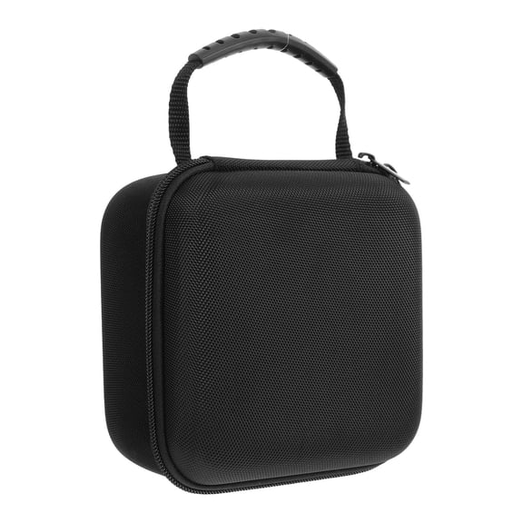 HOOWIFFY Black Zipper Rectangle EVA Carrying Case Portable Storage Pouch for Daily Use and Lightweight 1 Piece