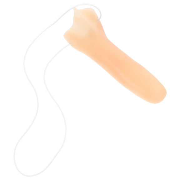HOOWIFFY fake nose long nose costume prop beige for performance enhancement ideal for themed events 1 PCS