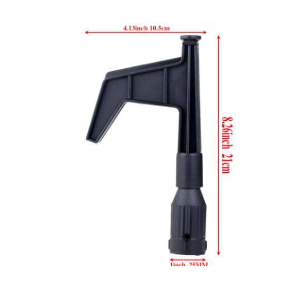 HOOWIFFY Black Nylon Floating Boat Hook for Marine Boating Accessories Grip and Easy Installation