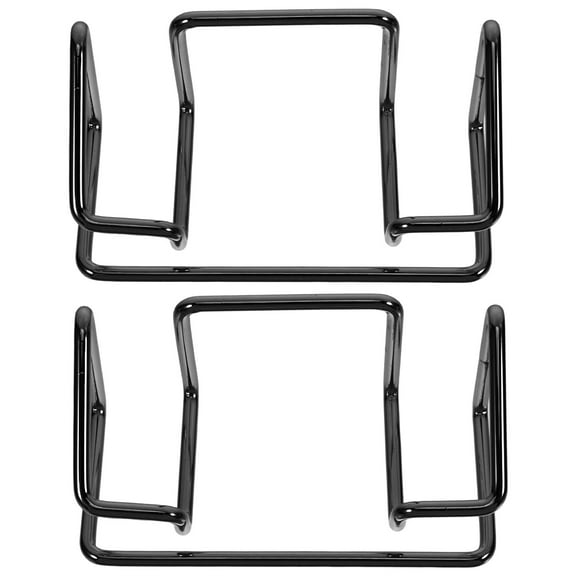 HOOWIFFY Metal Business Card Stand, Elegant Appearance, Sturdy Iron, Home Use, 2Pcs