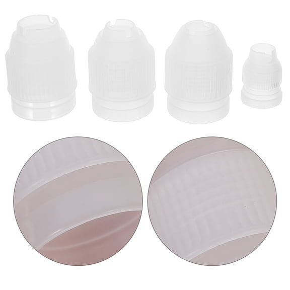 HOOWIFFY24Pcs Practical Piping Couplers for Secure Connection in Cake Decorating