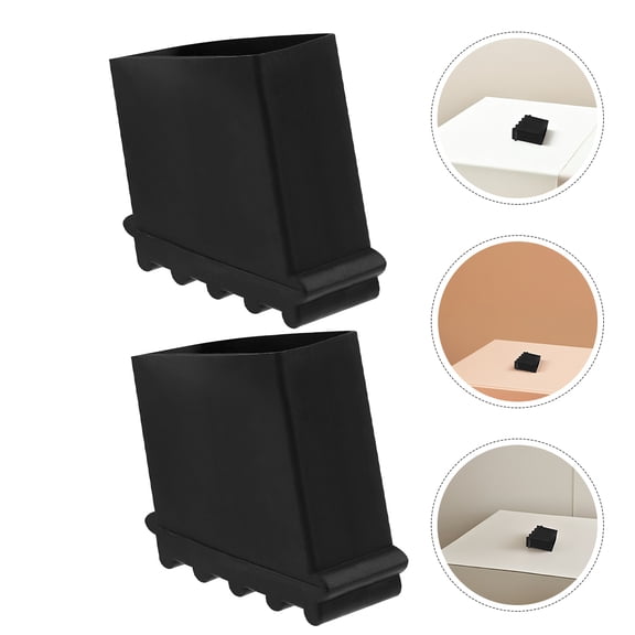 HOOWIFFY2Pcs Step Ladder Rubber Feet Replacement Pads with Electric Insulation and Grip