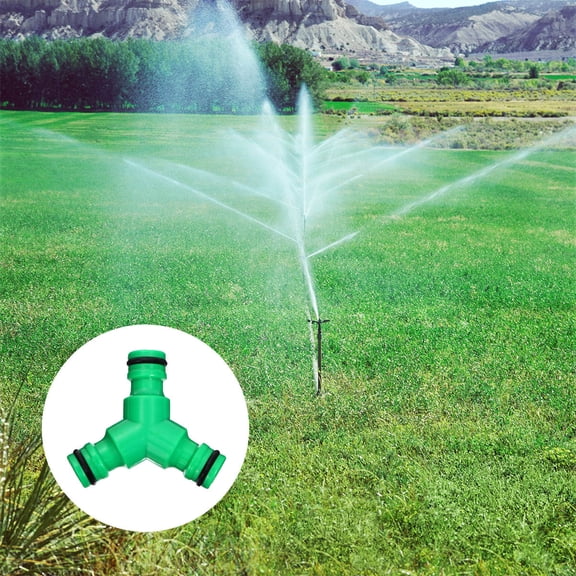 HOOWIFFY5Pcs Water Splitter Garden Hose Connector Set with Multiple Connectors for Versatile Irrigation Use