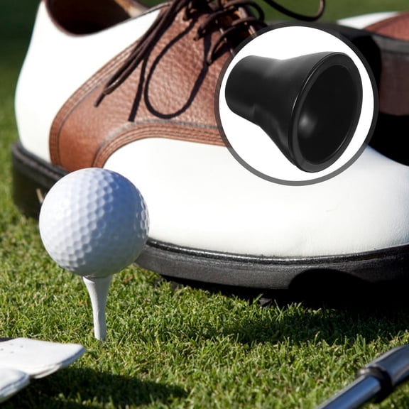 HOOWIFFY6Pcs Golf Repair Tool Black Rubber Golf Ball Picker Cup for All Ages