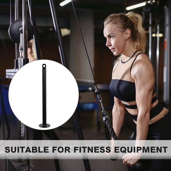 HOOWIFFY Exercise Fitness Equipment Loading Pin Black Steel Wrist Force Exercise 1Pack