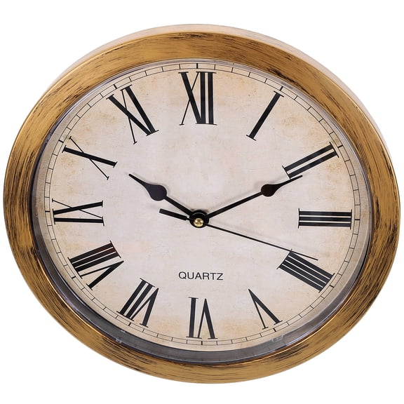 HOOWIFFY Hidden Safe Wall Clock Storage Box for Currency and Valuables Home Office