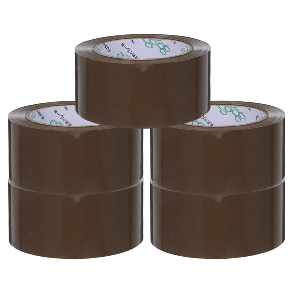 HOOWIFFYPacking Tape Heavy Duty Coffee Strong Adhesive for Shipping Moving Boxes Daily Use