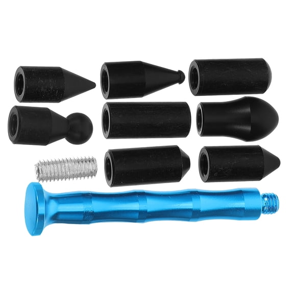 HOOWIFFYTap Down Pen with Heads Car Dent Removal Tap Down Pen Multi Aluminum Alloy Car Maintenance 1 Set Back to School