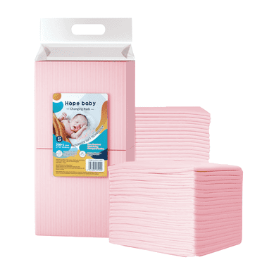 HOPE BABY Disposable Changing Pads, 13”x 18”(200+1 Count) Underpads Portable Diaper Changing Pads, Soft Bed Pads Ultra Absorbent and Waterproof