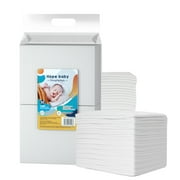 HOPE BABY Disposable Changing Pads, 18 x 24 100 Count Underpads Portable Diaper Changing Pads, Soft Bed Pads Ultra Absorbent and Waterproof