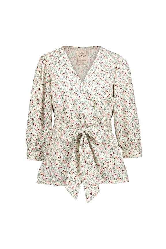 womens Blouse, 2, Off-White