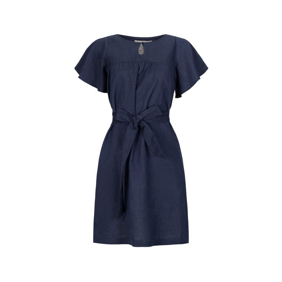 HOPE & HENRY womens  Dress, 8, Blue