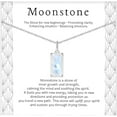 thumbnail image 1 of HOPE LOVE SHINE New Beginnings Rainbow Moonstone Sterling Silver Necklace for Women, 1 of 10