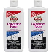 HOPES Countertop Restoration Polish, Streak-Free Multi Surface Kitchen Counter Cleaner, 8 Fl Oz, Pack of 2