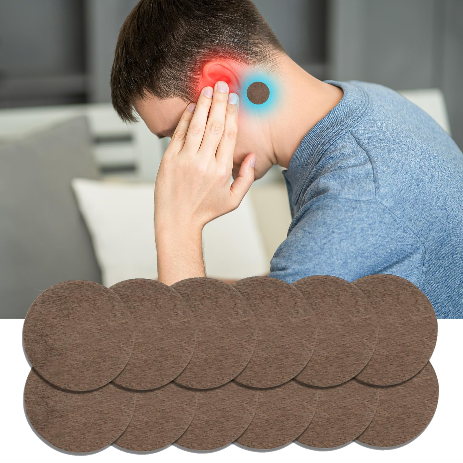 HOPESO Tinnitus Relief for Ringing Ears, Tinnitus Treatment Patches for