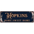 thumbnail image 1 of HOPKINS Home Sweet Home Victorian Look 6x18 Metal Sign 106180046680, 1 of 1