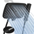 thumbnail image 1 of HOPOPRO 10 Inch Rain Shower Head with Handheld, Dual 2-in-1 Combo, High Pressure Waterfall Showerhead, 7 Spray Modes with Hose 71" Stainless Steel, 1 of 10