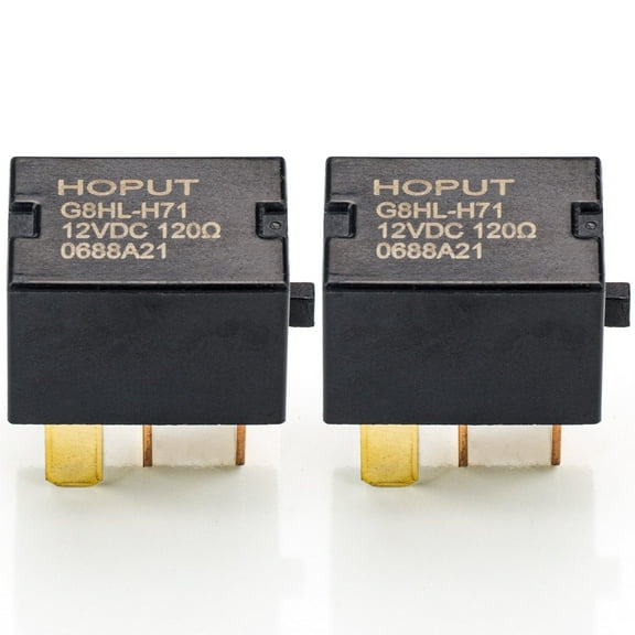 HOPUT 2 Pack G8HL-H71 AC and Starter Relay 39794-SDA-A03 39794-SDA-A05 Compatible for Crosstour CR-V CR-Z Element Insight Odyssey Pilot Acura TL TSX MDX