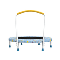 thumbnail image 1 of HOQBN 36 inch Trampoline for Kids,Outdoor Indoor Mini Trampoline with Handle,Blue, 1 of 6