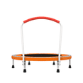 thumbnail image 1 of HOQBN 36 inch Trampoline for Kids,Outdoor Indoor Mini Trampoline with Handle,Orange, 1 of 6