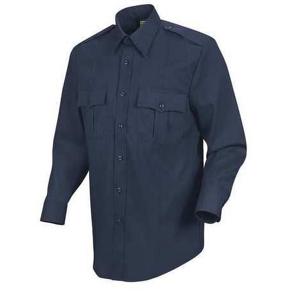 HORACE SMALL HS11502034 Sentry Shirt, Navy, Neck 20 In.