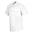 thumbnail image 1 of Horace Small Men's New Dimension Poplin Shirt Short-Sleeve, White, Size: 16 65% Polyester/35% Cotton, 1 of 2