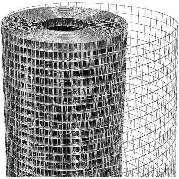 HORCH Hardware Cloth 1/2 inch 72 x 50 ft 19 Gauge, Welded Wire Fence Roll, Chicken Wire Mesh, Chicken Wire Fencing, Garden Fence, Gopher Mesh, Mesh & Wire Cloth, Wire Mesh Roll, Cage Wire