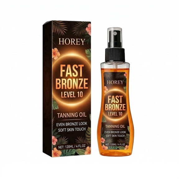 Fast Tanning Bronze Oil Spray Level 10 ,4fl oz