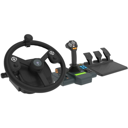 Hori - 7-Speed Racing Shifter for PC (Windows 11/10) - Black