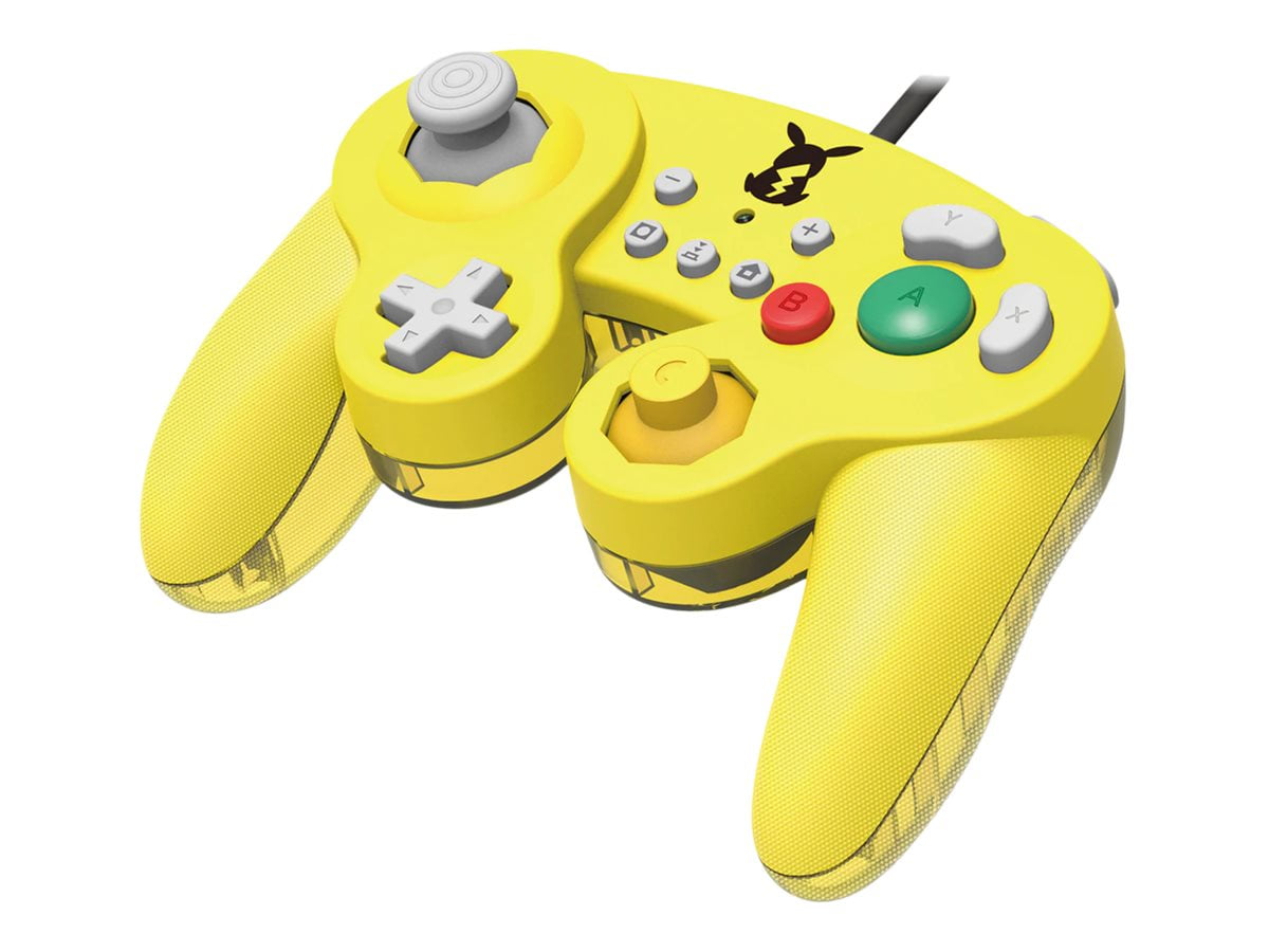 Free Shipping! HORI Battle Pad (Pikachu) - Gamepad - wired