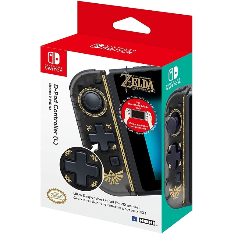 HORI D-Pad Controller (L) Zelda Edition for Nintendo Switch, Left